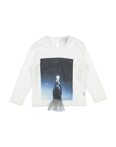 MAGIL T-shirt White 94% Cotton, 6% Elastane