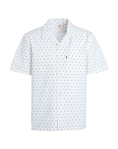 LEVI'S Camicia fantasia THE STANDARD CAMP SHIRT BLUES
 Avorio 65% Elastomultiestere, 35% Poliestere