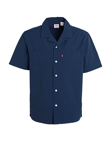LEVI'S Shirts THE STANDARD CAMP SHIRT BLUES
65% Elastomultiester, 35% Polyester
