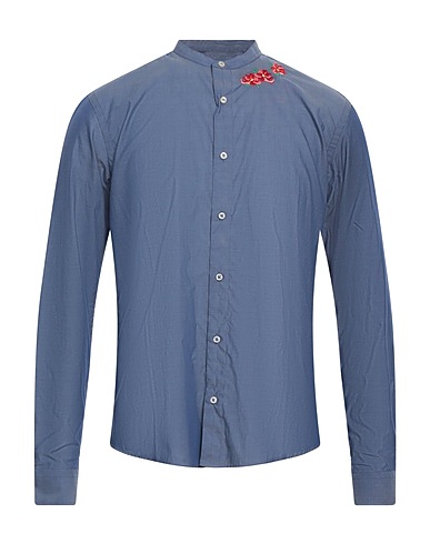 ROSSOPURO Shirts Blue 100% Cotton