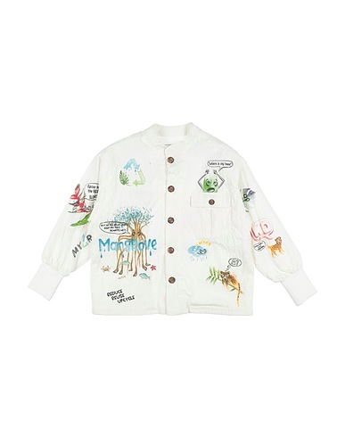 MYAR Patterned shirt White 86% Cotton, 12% Linen, 2% Elastane