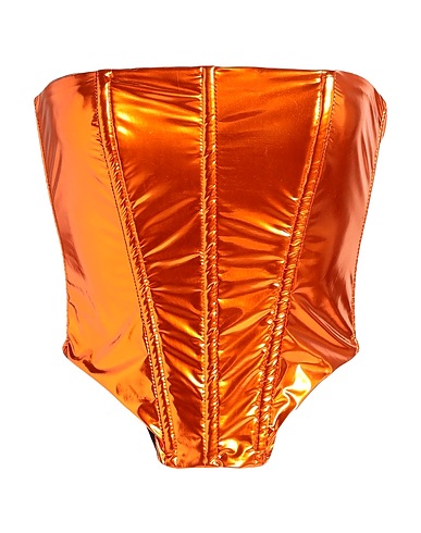 PATRIZIA PEPE SERA Top Ruggine 100% Poliuretano