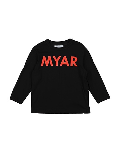 MYAR T-shirt Nero 100% Cotone