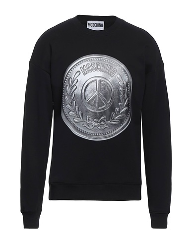 MOSCHINO Sweatshirt COUTURE Black 100% Cotton