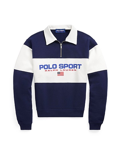 POLO SPORT RALPH LAUREN Sweatshirt Navy blue 84% Cotton, 16% Polyester