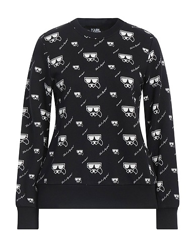 KARL LAGERFELD Sweatshirt Black 100% Cotton