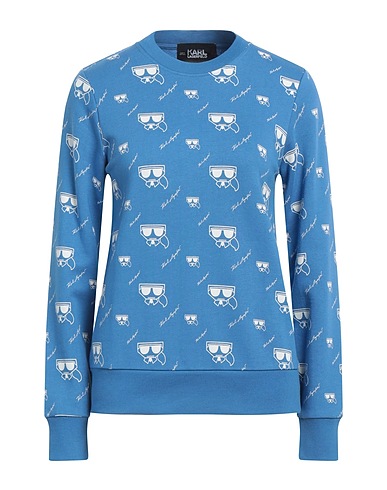 KARL LAGERFELD Sweatshirt Azure 100% Cotton