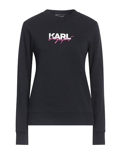 KARL LAGERFELD Sweatshirt Black 100% Cotton