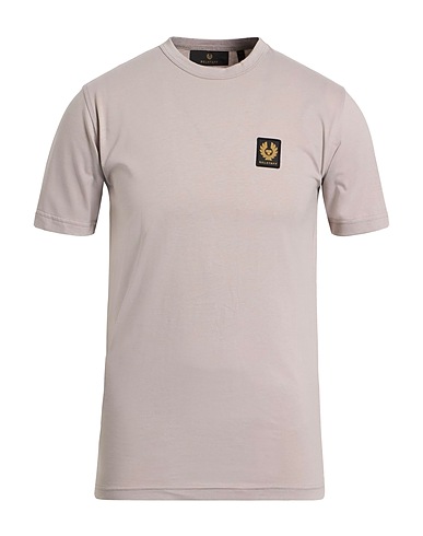 BELSTAFF Basic T-Shirt Grey 100% Cotton