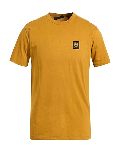 BELSTAFF Basic T-Shirt Mustard 100% Cotton