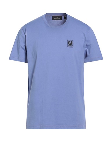 BELSTAFF Basic T-Shirt Purple 100% Cotton
