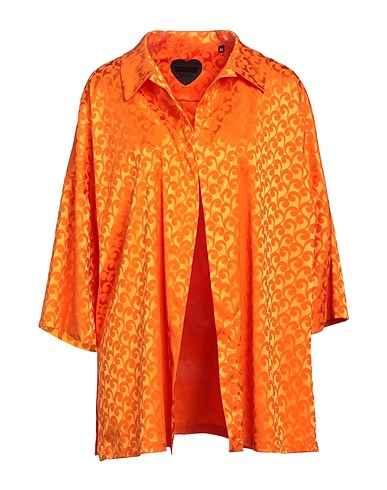 RRD Camicie e bluse tinta unita Arancione 92% Poliestere, 8% Elastan