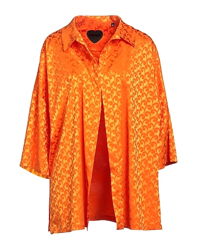 RRD Hemden und Blusen einfarbig ARANCIONE 92% Polyester, 8% Elastan