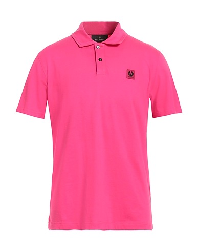 BELSTAFF Polo shirt Fuchsia 96% Cotton, 4% Elastane