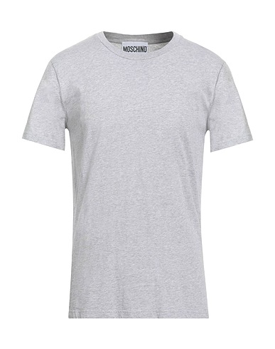MOSCHINO Basic T-shirt Light grey 100% Cotton