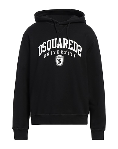 DSQUARED2 スウェット ブラック コットン 100% / ポリウレタン