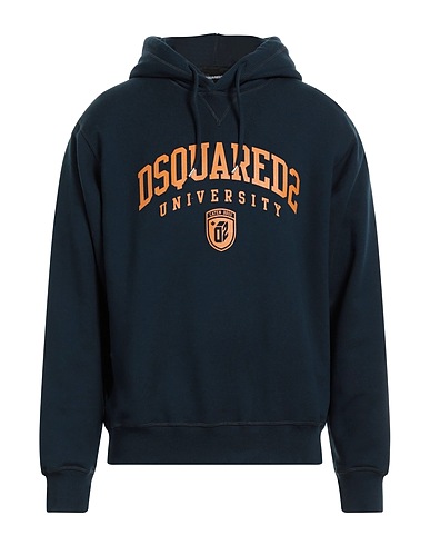 DSQUARED2 Hooded track jacket  100% Cotton, Elastane