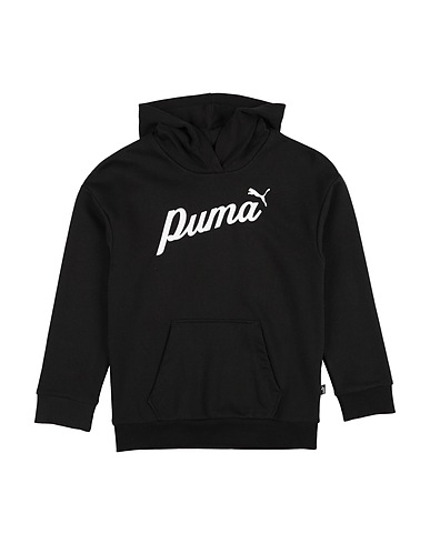 PUMA Hooded track jacket  ESS+ Script Hoodie TR G
 Black 68% Cotton, 32% Polyester, Elastane