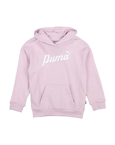 PUMA Felpa ESS+ Script Hoodie TR G
 Lilla 68% Cotone, 32% Poliestere, Elastan