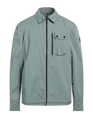 BELSTAFF Jacket Sage green 65% Cotton, 35% Polyamide