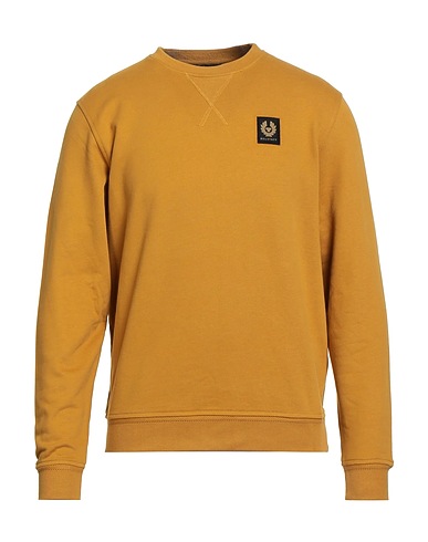 BELSTAFF Felpa Senape 100% Cotone, Elastan