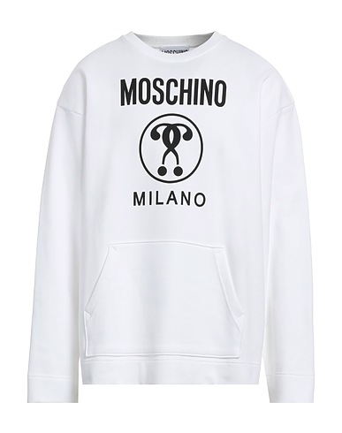 MOSCHINO Sweatshirt White 100% Cotton
