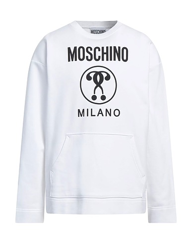 MOSCHINO Sweatshirt White 100% Cotton
