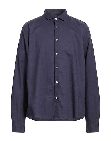 GIORGIO MAN Linen shirt Midnight blue 100% Linen