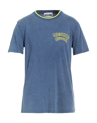 MOSCHINO T-shirt Slate blue 100% Cotton