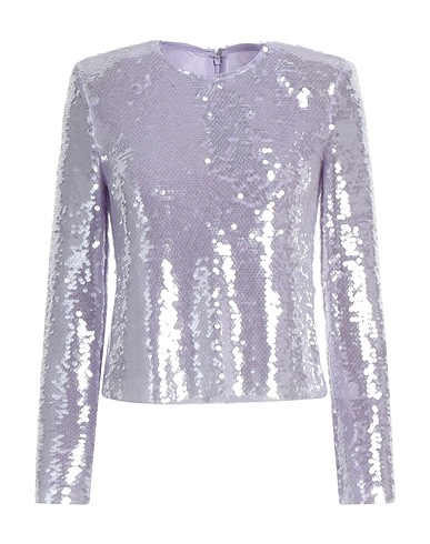 SELF-PORTRAIT Top Lilac 96% Polyethylene, 4% Elastane, Polyamide