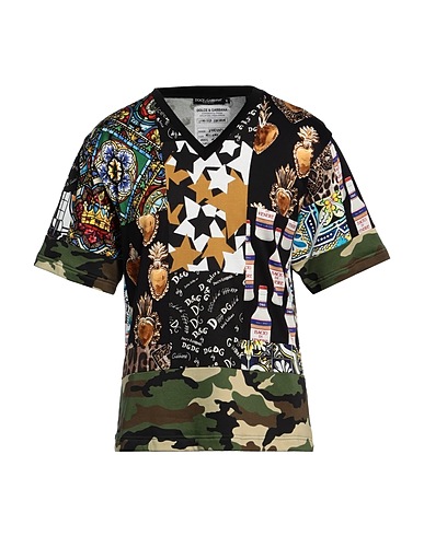 DOLCE&GABBANA T-shirt Black 100% Cotton