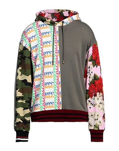 DOLCE&GABBANA Sweatshirt VERDE MILITARE 100% Cotton, Elastane