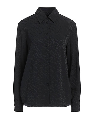 PINKO Solid colour shirts & blouses Black 69% Acetate, 31% Silk