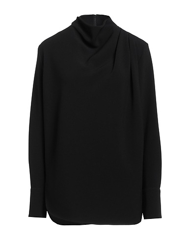 ALBERTO BIANI Top Black 71% Triacetate, 29% Polyester