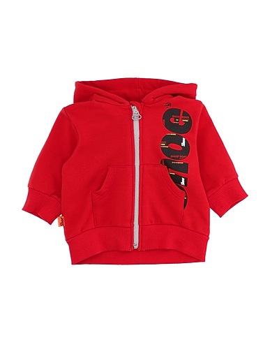 SHOE Hooded sweatshirt Red 95% Cotton, 5% Elastane