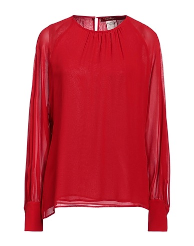 MAX MARA STUDIO Seidentop Rot 100% Seide