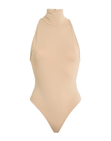 THE ANDAMANE TOPWEAR Beige 78% Polyamide, 22% Elastane