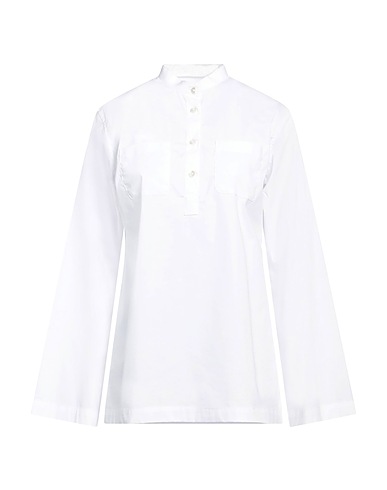 ELEVENTY Top White 71% Cotton, 25% Polyamide, 4% PVA - Polyvinyl alcohol