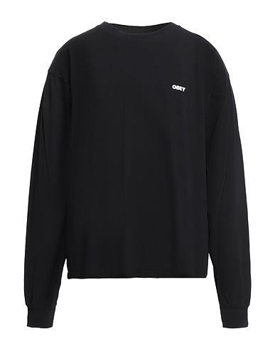 OBEY Basic T-Shirt Black 100% Cotton