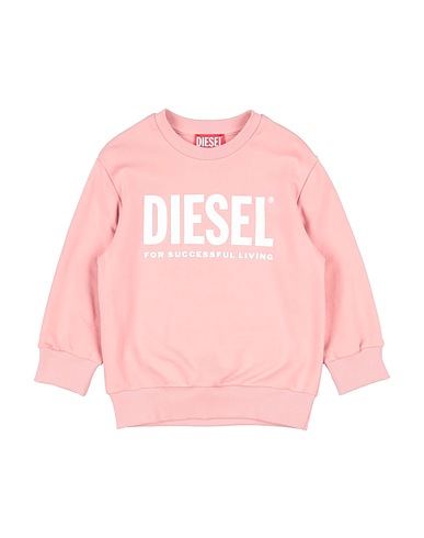 DIESEL Sweatshirt Pink 100% Cotton, Elastane