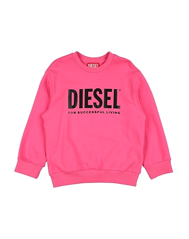 DIESEL Sweatshirt Fuchsia 100% Cotton, Elastane