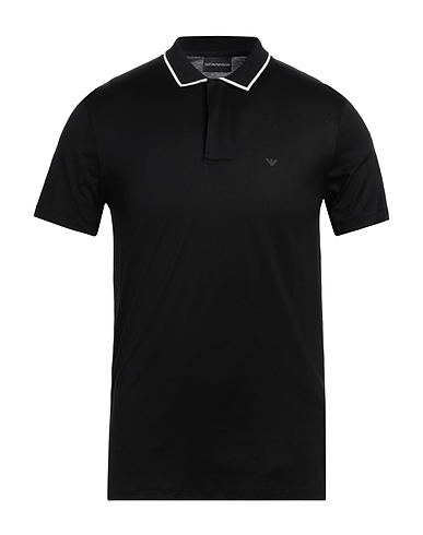 EMPORIO ARMANI Polo shirt 70% Lyocell, 30% Cotton