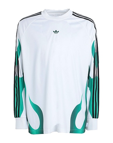 ADIDAS ORIGINALS T-shirt FLAMES BIKE SH
 White 100% Recycled polyester