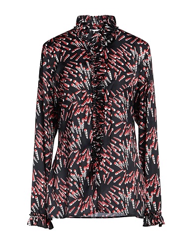 RABANNE Patterned shirts & blouses Black 100% Polyester