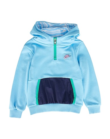 NIKE Sweat-shirt B NSW PAINT YF FT PO HOODIE
 Bleu ciel 60% Coton, 40% Polyester