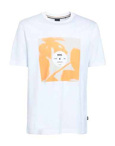 BOSS T-Shirt Weiß 100% Baumwolle