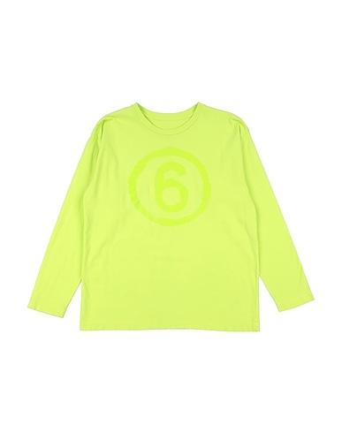 MM6 MAISON MARGIELA T-shirt Verde lime 100% Cotone