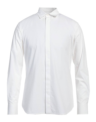 VALENTINO GARAVANI Solid colour shirt White 100% Cotton
