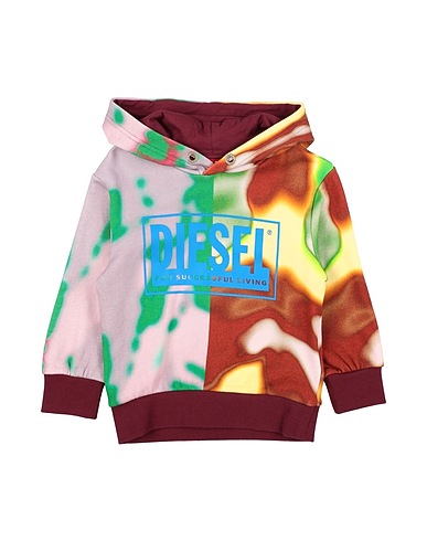 DIESEL Sweatshirt Plum 100% Cotton, Elastane