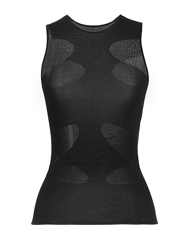 DION LEE Top Black 88% Viscose, 12% Polyester